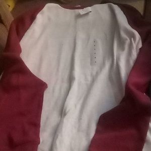 Red and White Old Navy shirt large